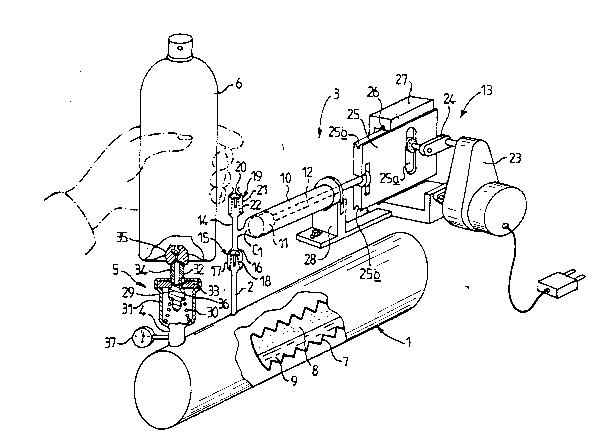 A single figure which represents the drawing illustrating the invention.